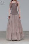 marc le bihan tube top dress 21930 VIEUX ROSE old rose